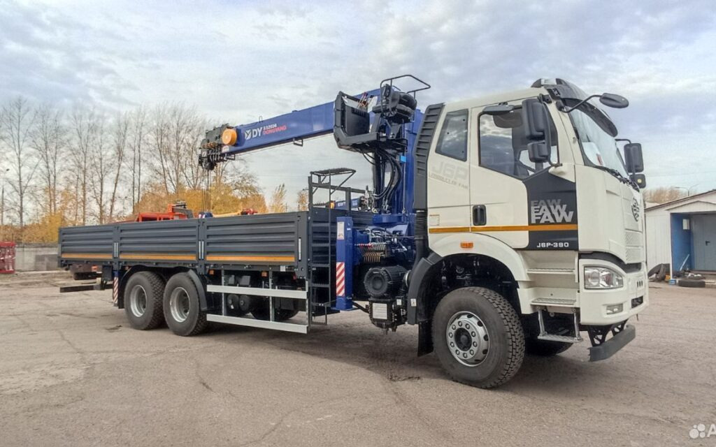 Бортовой грузовик FAW J6P 6х4 с КМУ DongYang SS2036, 2025 - Бортовой грузовик/ Платформа, Автоманипулятор: фото 3 Бортовой грузовик FAW J6P 6х4 с КМУ DongYang SS2036, 2025 - Бортовой грузовик/ Платформа, Автоманипулятор: фото 3