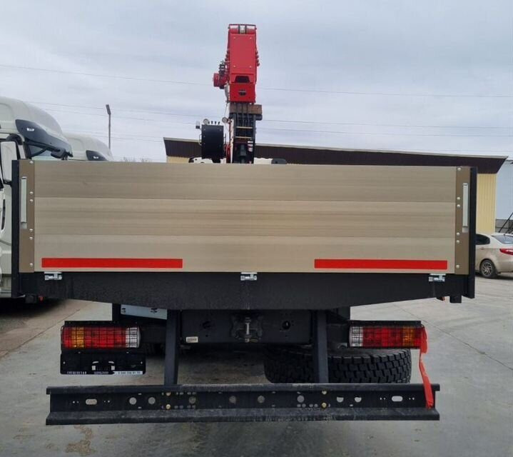 Бортовой грузовик/ Платформа, Автоманипулятор Бортовой грузовик FAW J6P 6х4 с КМУ Sunhunk S3505 2025: фото 6