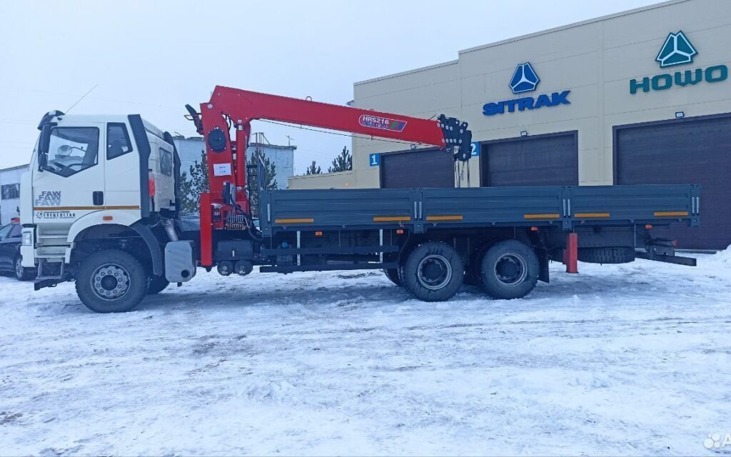 Бортовой грузовик FAW J6P CA3250 6х4 с КМУ Horyong 216 2025 - Бортовой грузовик/ Платформа, Автоманипулятор: фото 5 Бортовой грузовик FAW J6P CA3250 6х4 с КМУ Horyong 216 2025 - Бортовой грузовик/ Платформа, Автоманипулятор: фото 5