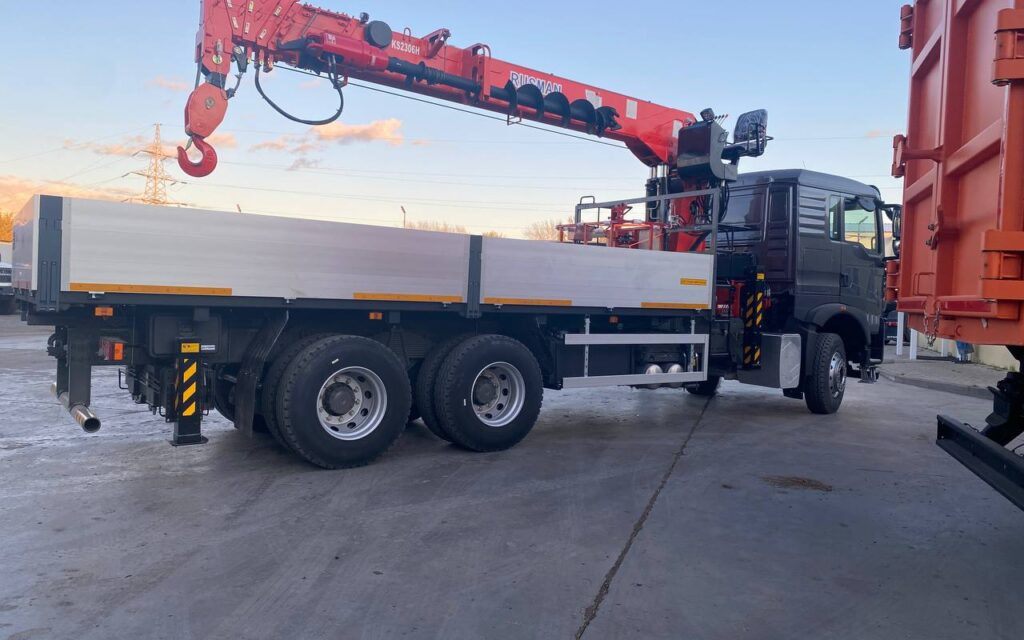 Бортовой грузовик HOWO T5G с КМУ RUSMAN KS2306, 2025 - Бортовой грузовик/ Платформа, Автоманипулятор: фото 5 Бортовой грузовик HOWO T5G с КМУ RUSMAN KS2306, 2025 - Бортовой грузовик/ Платформа, Автоманипулятор: фото 5