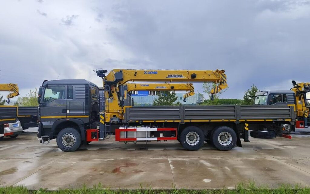 Бортовой грузовик/ Платформа, Автоманипулятор Бортовой грузовик Howo T5G с КМУ XCMG SQS350, 2025: фото 7 Бортовой грузовик/ Платформа, Автоманипулятор Бортовой грузовик Howo T5G с КМУ XCMG SQS350, 2025: фото 7