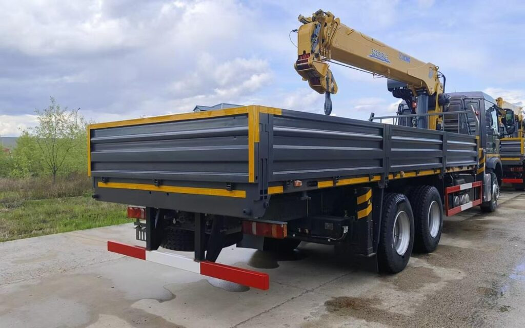 Бортовой грузовик Howo T5G с КМУ XCMG SQS350, 2025 - Бортовой грузовик/ Платформа, Автоманипулятор: фото 4 Бортовой грузовик Howo T5G с КМУ XCMG SQS350, 2025 - Бортовой грузовик/ Платформа, Автоманипулятор: фото 4