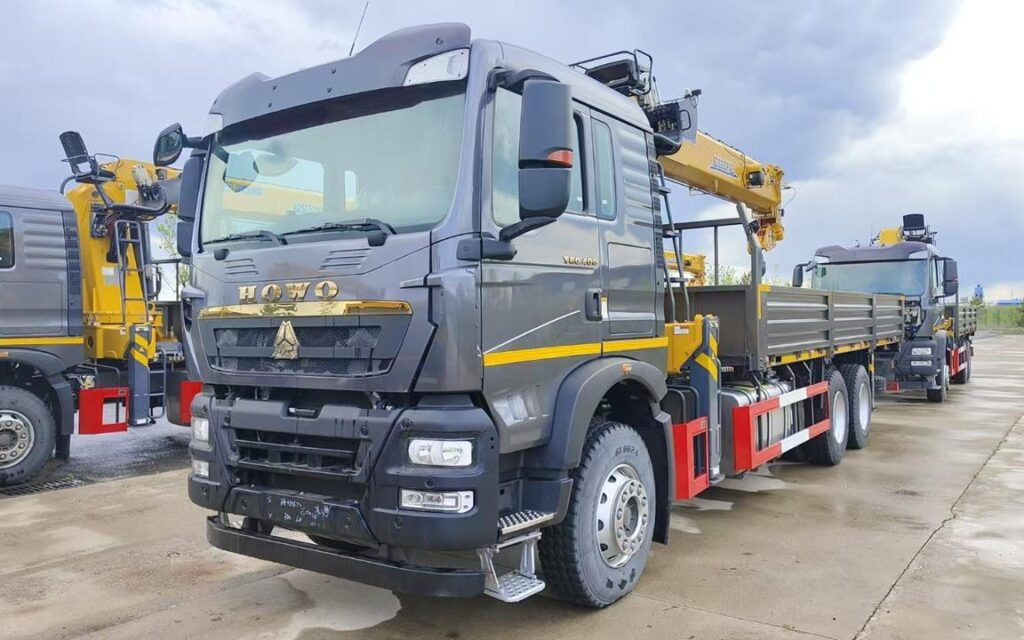 Бортовой грузовик/ Платформа, Автоманипулятор Бортовой грузовик Howo T5G с КМУ XCMG SQS350, 2025: фото 8 Бортовой грузовик/ Платформа, Автоманипулятор Бортовой грузовик Howo T5G с КМУ XCMG SQS350, 2025: фото 8