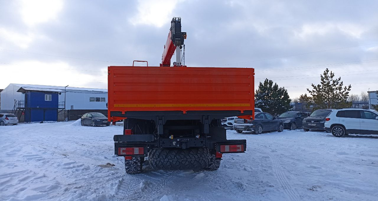 Новый Грузовик бортовой/ Платформа, Автоманипулятор Бортовой грузовик КАМАЗ 43118-37 6х6 с КМУ Horyong 216 2025: фото 15