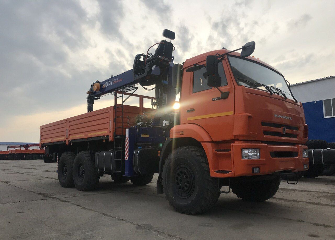 Бортовой грузовик КАМАЗ 43118-50 6х6 с КМУ DongYang, 2025 - Грузовик бортовой/ Платформа, Автоманипулятор: фото 3 Бортовой грузовик КАМАЗ 43118-50 6х6 с КМУ DongYang, 2025 - Грузовик бортовой/ Платформа, Автоманипулятор: фото 3