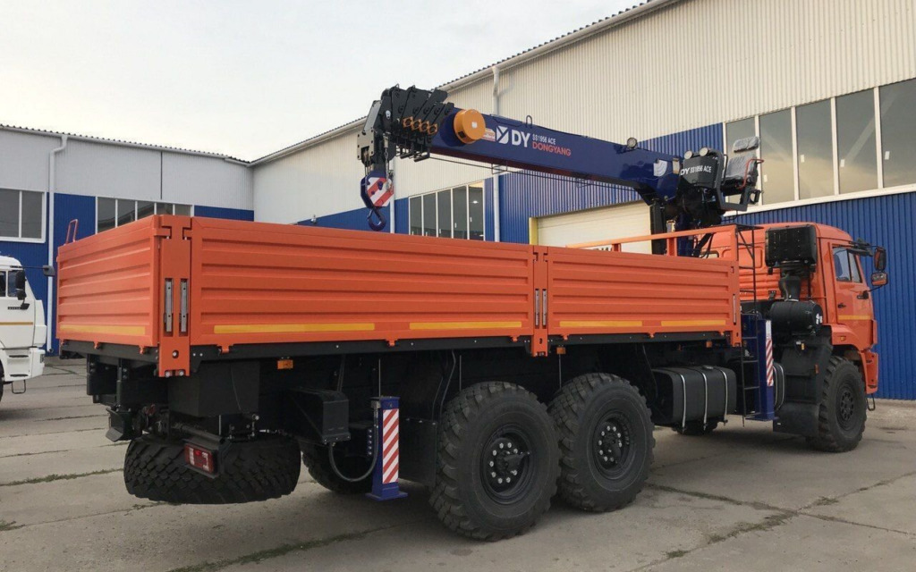 Бортовой грузовик КАМАЗ 43118-50 6х6 с КМУ DongYang, 2026 - Бортовой грузовик/ Платформа, Автоманипулятор: фото 5 Бортовой грузовик КАМАЗ 43118-50 6х6 с КМУ DongYang, 2026 - Бортовой грузовик/ Платформа, Автоманипулятор: фото 5