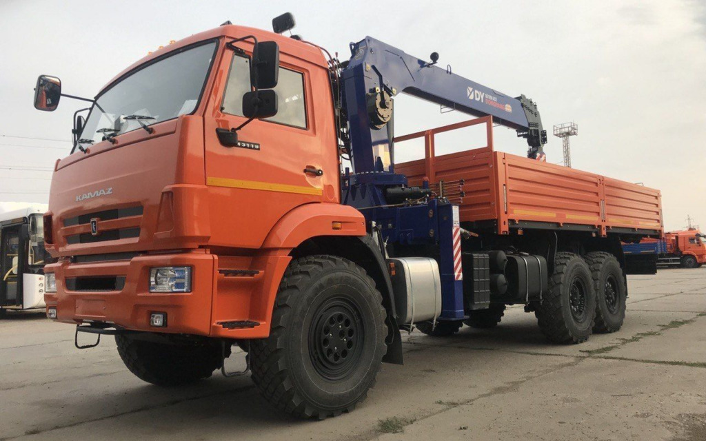 Бортовой грузовик КАМАЗ 43118-50 6х6 с КМУ DongYang, 2026 - Бортовой грузовик/ Платформа, Автоманипулятор: фото 2 Бортовой грузовик КАМАЗ 43118-50 6х6 с КМУ DongYang, 2026 - Бортовой грузовик/ Платформа, Автоманипулятор: фото 2