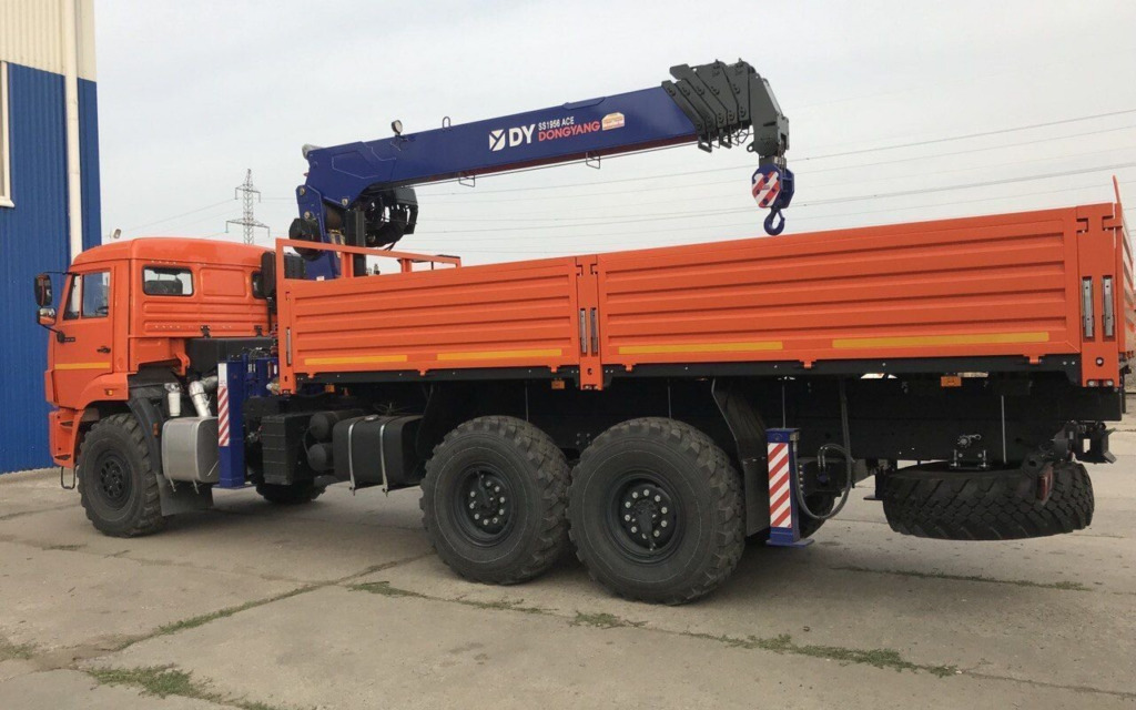 Бортовой грузовик КАМАЗ 43118-50 6х6 с КМУ DongYang, 2026 - Бортовой грузовик/ Платформа, Автоманипулятор: фото 4 Бортовой грузовик КАМАЗ 43118-50 6х6 с КМУ DongYang, 2026 - Бортовой грузовик/ Платформа, Автоманипулятор: фото 4