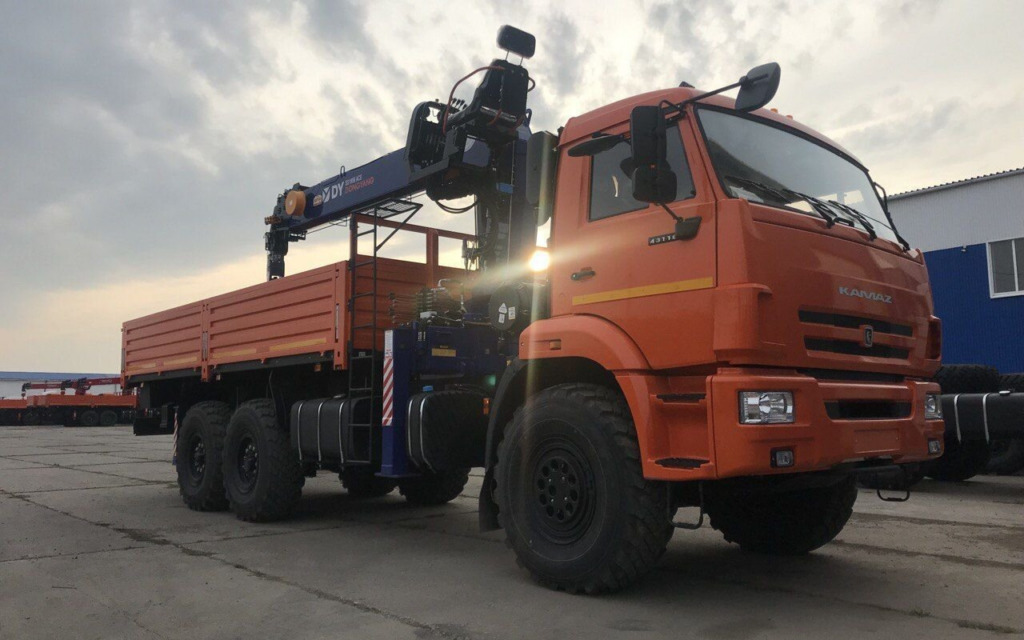 Бортовой грузовик КАМАЗ 43118-50 6х6 с КМУ DongYang, 2026 - Бортовой грузовик/ Платформа, Автоманипулятор: фото 3 Бортовой грузовик КАМАЗ 43118-50 6х6 с КМУ DongYang, 2026 - Бортовой грузовик/ Платформа, Автоманипулятор: фото 3