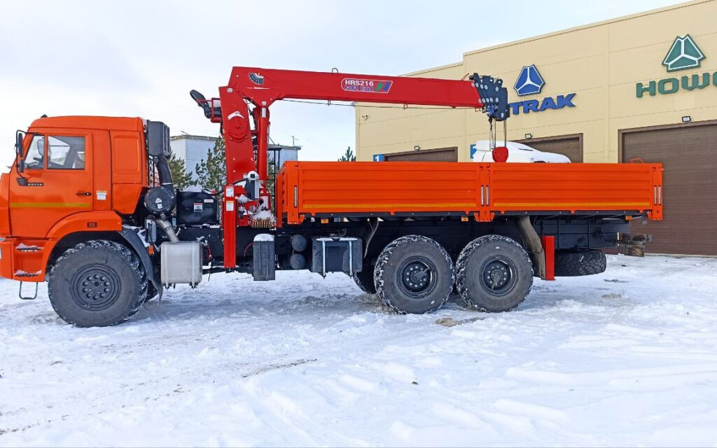 Бортовой грузовик/ Платформа, Автоманипулятор Бортовой грузовик КАМАЗ 43118-50 6х6 с КМУ Horyong 216 2025: фото 9