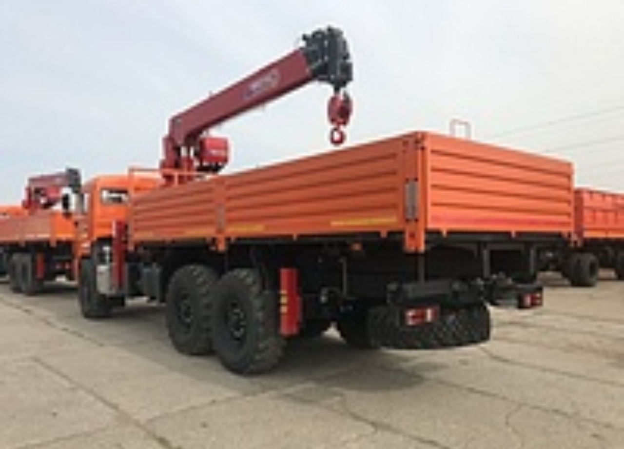 Бортовой грузовик КАМАЗ 43118-50 6х6 с КМУ Horyong 216 2025 - Грузовик бортовой/ Платформа, Автоманипулятор: фото 4 Бортовой грузовик КАМАЗ 43118-50 6х6 с КМУ Horyong 216 2025 - Грузовик бортовой/ Платформа, Автоманипулятор: фото 4