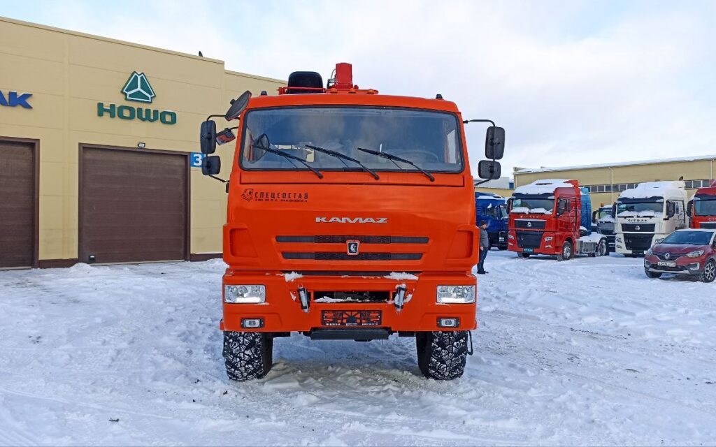 Бортовой грузовик КАМАЗ 43118-50 6х6 с КМУ Horyong 216 2025 - Бортовой грузовик/ Платформа, Автоманипулятор: фото 2 Бортовой грузовик КАМАЗ 43118-50 6х6 с КМУ Horyong 216 2025 - Бортовой грузовик/ Платформа, Автоманипулятор: фото 2