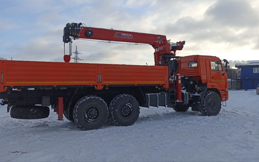 Бортовой грузовик/ Платформа, Автоманипулятор Бортовой грузовик КАМАЗ 43118-50 6х6 с КМУ Horyong 216 2025: фото 6