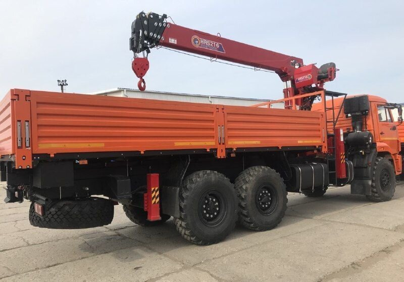 Бортовой грузовик КАМАЗ 43118-50 6х6 с КМУ Horyong 216 2025 - Грузовик бортовой/ Платформа, Автоманипулятор: фото 3 Бортовой грузовик КАМАЗ 43118-50 6х6 с КМУ Horyong 216 2025 - Грузовик бортовой/ Платформа, Автоманипулятор: фото 3