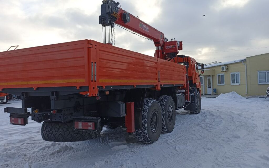 Бортовой грузовик/ Платформа, Автоманипулятор Бортовой грузовик КАМАЗ 43118-50 6х6 с КМУ Horyong 216 2025: фото 7