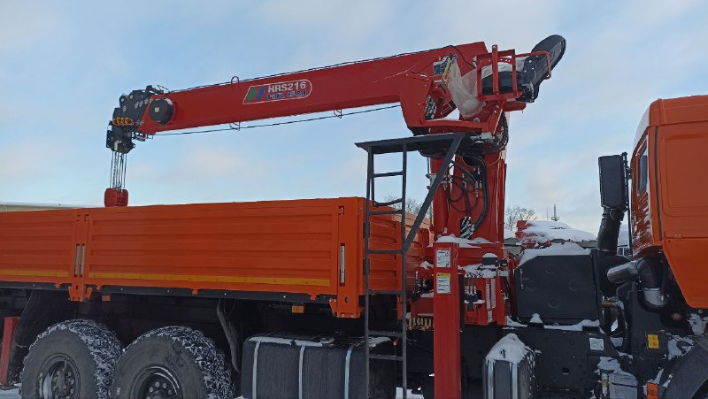 Бортовой грузовик/ Платформа, Автоманипулятор Бортовой грузовик КАМАЗ 43118-50 6х6 с КМУ Horyong 216 2025: фото 14