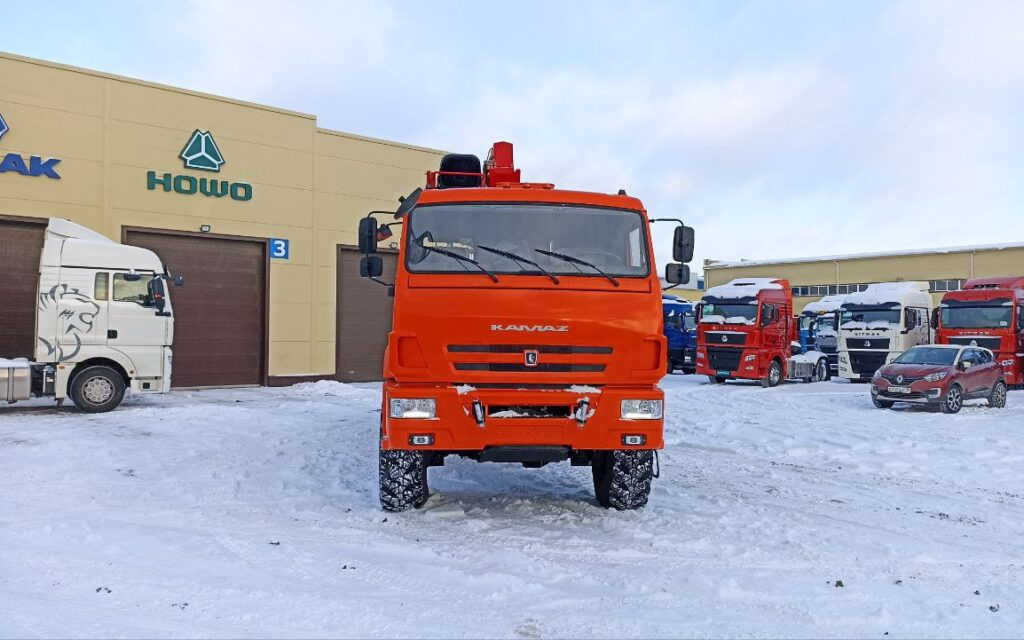 Бортовой грузовик/ Платформа, Автоманипулятор Бортовой грузовик КАМАЗ 43118-50 6х6 с КМУ Horyong 216 2025: фото 11