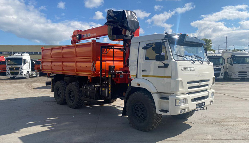 Бортовой грузовик КАМАЗ 43118-50 6х6 с КМУ Kanglim KS2056H 2025 - Грузовик бортовой/ Платформа, Автоманипулятор: фото 1 Бортовой грузовик КАМАЗ 43118-50 6х6 с КМУ Kanglim KS2056H 2025 - Грузовик бортовой/ Платформа, Автоманипулятор: фото 1