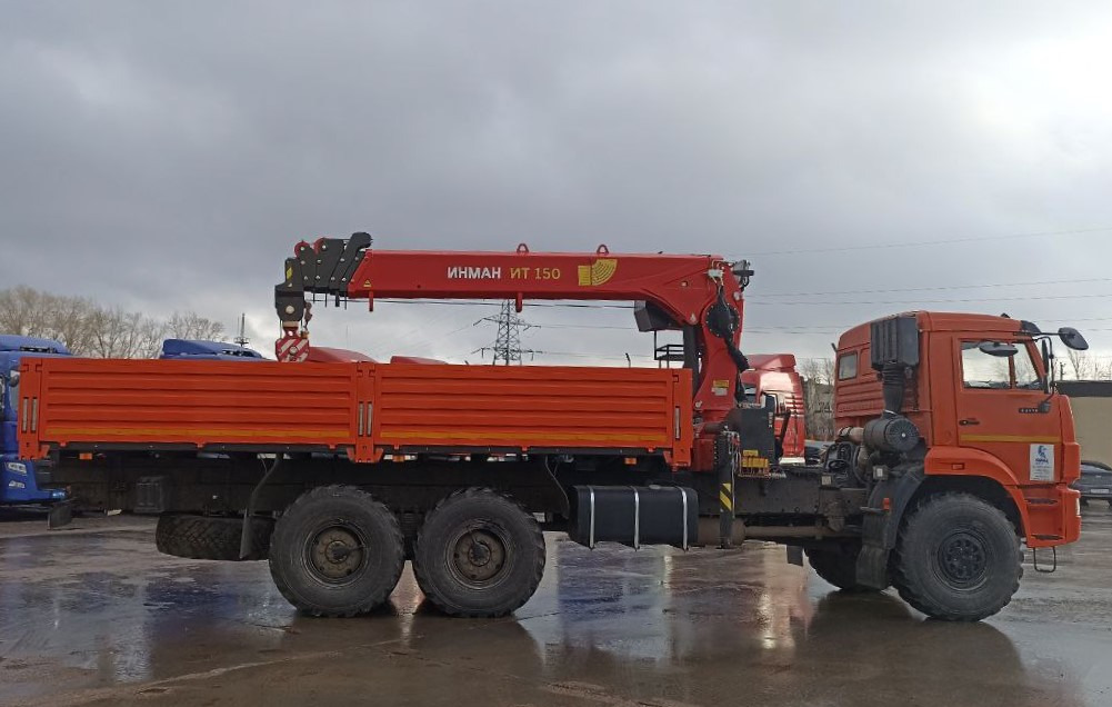 Бортовой грузовик КАМАЗ 43118-50 6х6 с КМУ Palfinger 2025 - Грузовик бортовой/ Платформа, Автоманипулятор: фото 2 Бортовой грузовик КАМАЗ 43118-50 6х6 с КМУ Palfinger 2025 - Грузовик бортовой/ Платформа, Автоманипулятор: фото 2