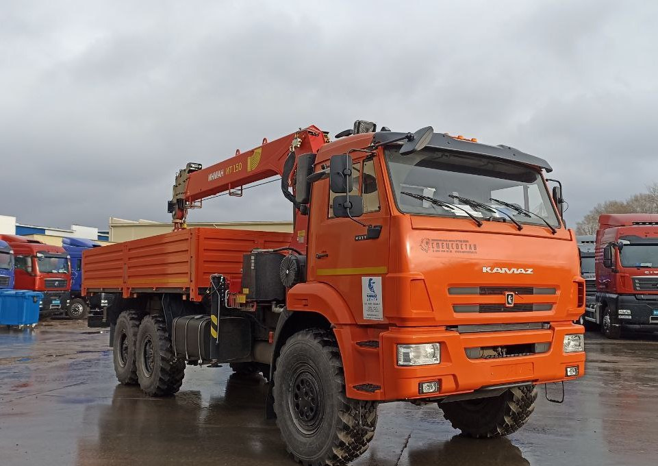 Бортовой грузовик КАМАЗ 43118-50 6х6 с КМУ Palfinger 2025 - Грузовик бортовой/ Платформа, Автоманипулятор: фото 5 Бортовой грузовик КАМАЗ 43118-50 6х6 с КМУ Palfinger 2025 - Грузовик бортовой/ Платформа, Автоманипулятор: фото 5