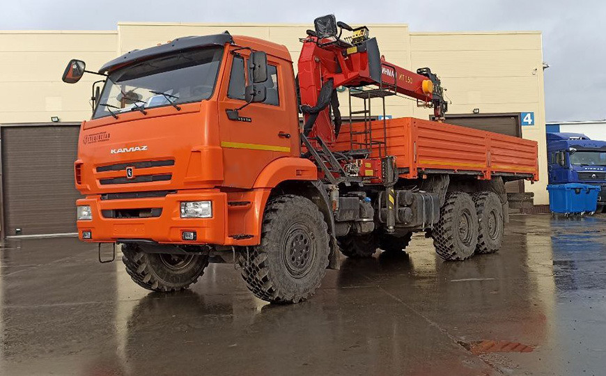 Бортовой грузовик КАМАЗ 43118-50 6х6 с КМУ Palfinger 2025 - Бортовой грузовик/ Платформа, Автоманипулятор: фото 1 Бортовой грузовик КАМАЗ 43118-50 6х6 с КМУ Palfinger 2025 - Бортовой грузовик/ Платформа, Автоманипулятор: фото 1