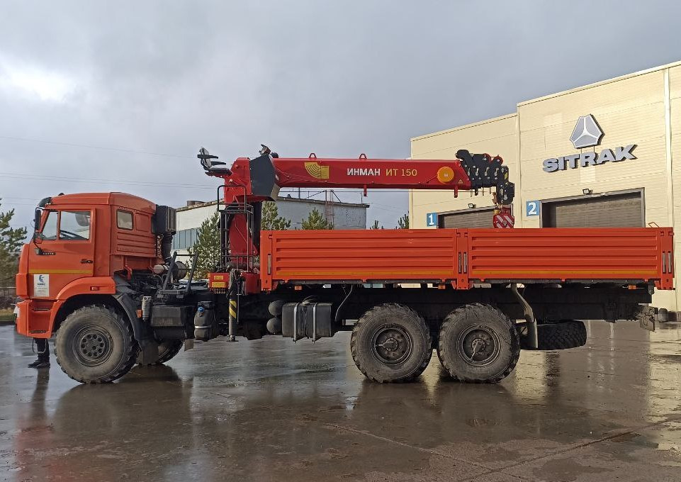 Бортовой грузовик КАМАЗ 43118-50 6х6 с КМУ Palfinger 2025 - Грузовик бортовой/ Платформа, Автоманипулятор: фото 3 Бортовой грузовик КАМАЗ 43118-50 6х6 с КМУ Palfinger 2025 - Грузовик бортовой/ Платформа, Автоманипулятор: фото 3