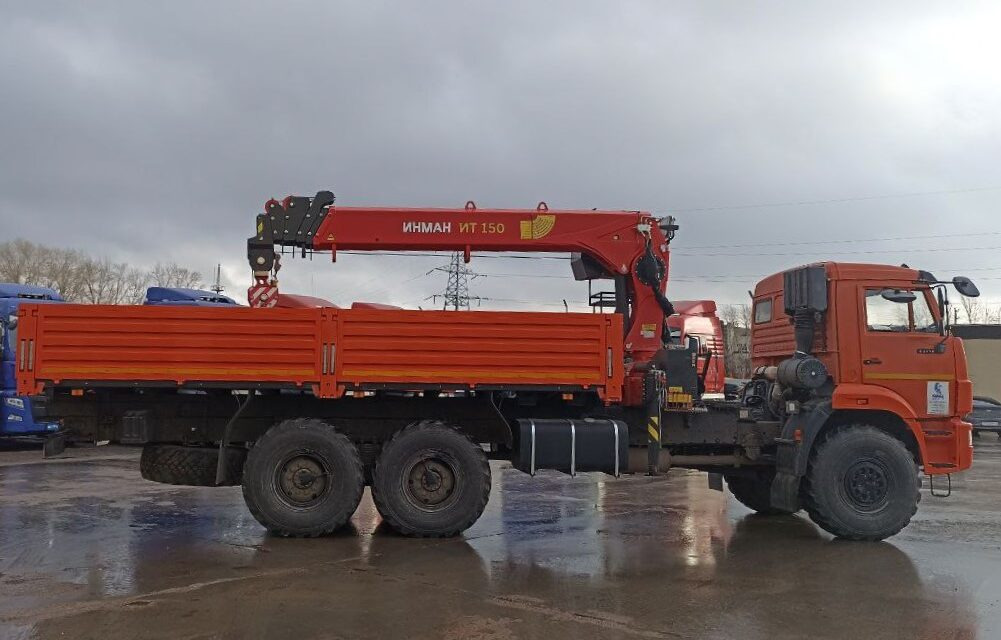 Бортовой грузовик КАМАЗ 43118-50 6х6 с КМУ Palfinger 2025 - Бортовой грузовик/ Платформа, Автоманипулятор: фото 2 Бортовой грузовик КАМАЗ 43118-50 6х6 с КМУ Palfinger 2025 - Бортовой грузовик/ Платформа, Автоманипулятор: фото 2