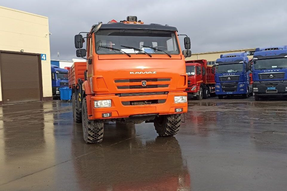 Бортовой грузовик/ Платформа, Автоманипулятор Бортовой грузовик КАМАЗ 43118-50 6х6 с КМУ Palfinger 2025: фото 13