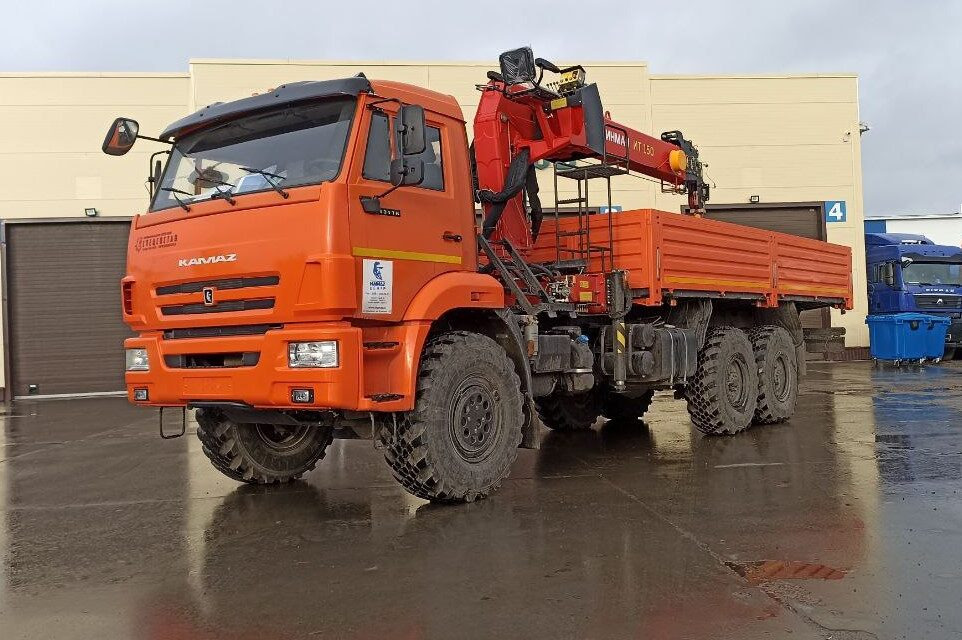 Бортовой грузовик КАМАЗ 43118-50 6х6 с КМУ Palfinger 2025 - Бортовой грузовик/ Платформа, Автоманипулятор: фото 4 Бортовой грузовик КАМАЗ 43118-50 6х6 с КМУ Palfinger 2025 - Бортовой грузовик/ Платформа, Автоманипулятор: фото 4