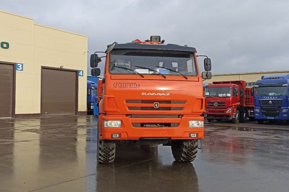 Бортовой грузовик/ Платформа, Автоманипулятор Бортовой грузовик КАМАЗ 43118-50 6х6 с КМУ Palfinger 2025: фото 14