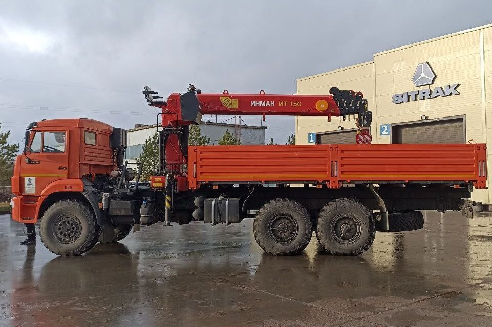 Бортовой грузовик КАМАЗ 43118-50 6х6 с КМУ Palfinger 2025 - Бортовой грузовик/ Платформа, Автоманипулятор: фото 3 Бортовой грузовик КАМАЗ 43118-50 6х6 с КМУ Palfinger 2025 - Бортовой грузовик/ Платформа, Автоманипулятор: фото 3