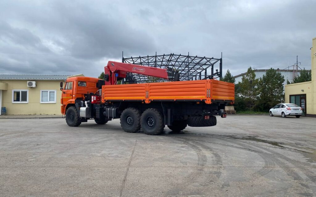 Бортовой грузовик КАМАЗ 43118-50 с КМУ Horyong HRS216, 2024 - Бортовой грузовик/ Платформа, Автоманипулятор: фото 5 Бортовой грузовик КАМАЗ 43118-50 с КМУ Horyong HRS216, 2024 - Бортовой грузовик/ Платформа, Автоманипулятор: фото 5