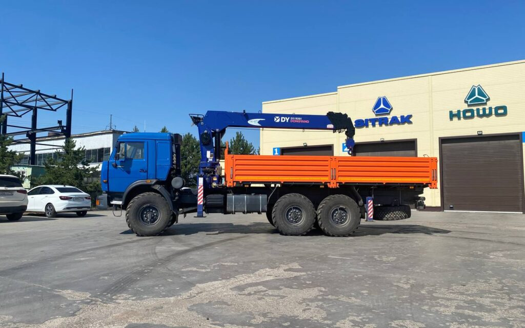 Бортовой грузовик/ Платформа, Автоманипулятор Бортовой грузовик КАМАЗ 43118 6х6 с КМУ DONGYANG 1926 2010: фото 8