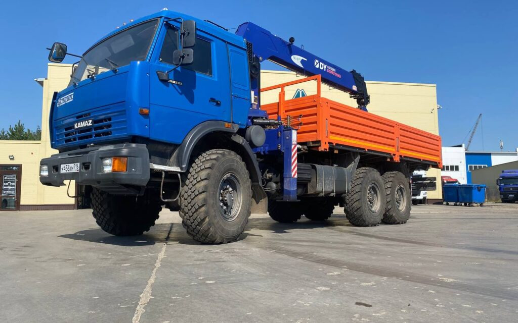 Бортовой грузовик/ Платформа, Автоманипулятор Бортовой грузовик КАМАЗ 43118 6х6 с КМУ DONGYANG 1926 2010: фото 10