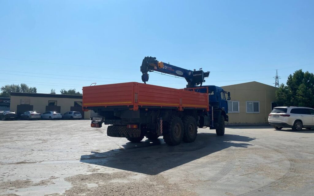 Бортовой грузовик КАМАЗ 43118 6х6 с КМУ DONGYANG 1926 2010 - Бортовой грузовик/ Платформа, Автоманипулятор: фото 5 Бортовой грузовик КАМАЗ 43118 6х6 с КМУ DONGYANG 1926 2010 - Бортовой грузовик/ Платформа, Автоманипулятор: фото 5