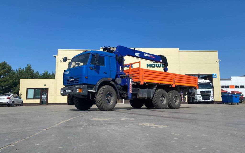 Бортовой грузовик/ Платформа, Автоманипулятор Бортовой грузовик КАМАЗ 43118 6х6 с КМУ DONGYANG 1926 2010: фото 9