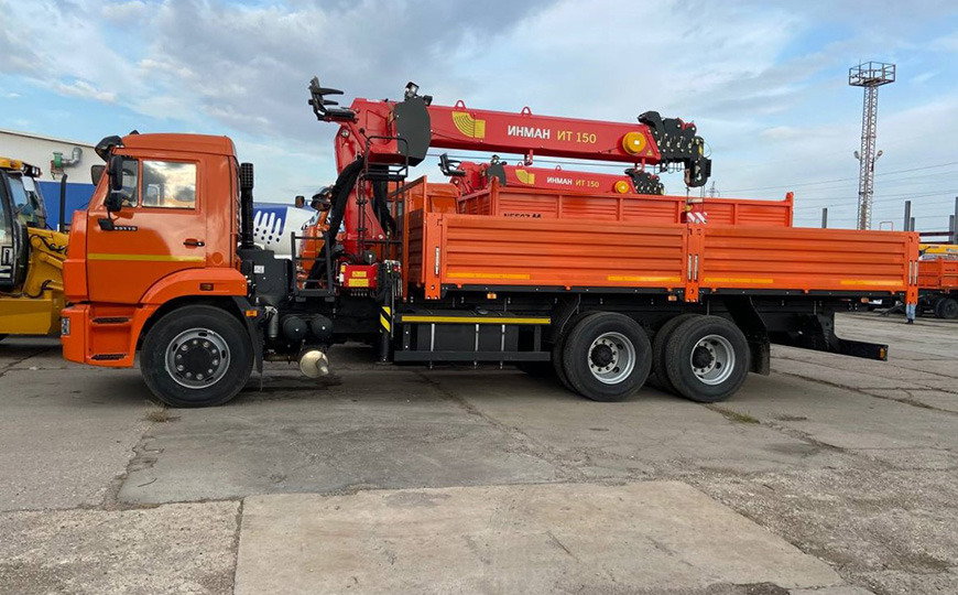 Бортовой грузовик КАМАЗ 65115 6х4 с КМУ Инман, 2025 - Бортовой грузовик/ Платформа, Автоманипулятор: фото 1 Бортовой грузовик КАМАЗ 65115 6х4 с КМУ Инман, 2025 - Бортовой грузовик/ Платформа, Автоманипулятор: фото 1