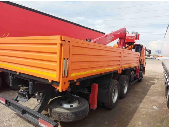 Бортовой грузовик КАМАЗ 65115 с КМУ Horyong, 2024 - Бортовой грузовик/ Платформа, Автоманипулятор: фото 5 Бортовой грузовик КАМАЗ 65115 с КМУ Horyong, 2024 - Бортовой грузовик/ Платформа, Автоманипулятор: фото 5