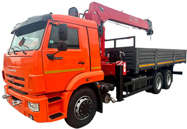 Бортовой грузовик КАМАЗ 65115 с КМУ Horyong, 2024 - Бортовой грузовик/ Платформа, Автоманипулятор: фото 1 Бортовой грузовик КАМАЗ 65115 с КМУ Horyong, 2024 - Бортовой грузовик/ Платформа, Автоманипулятор: фото 1