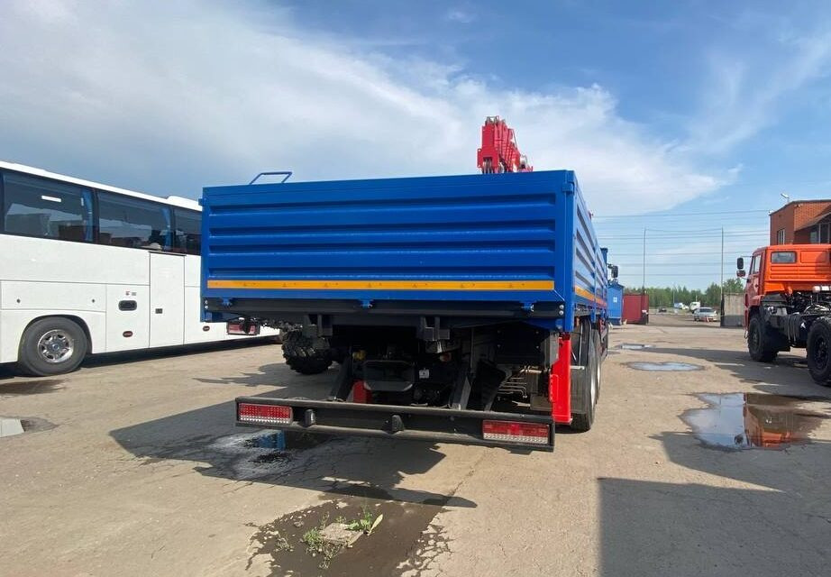 Бортовой грузовик КАМАЗ 65117 6х4 с КМУ Kanglim KS1256G-II 2025 - Бортовой грузовик/ Платформа, Автоманипулятор: фото 5 Бортовой грузовик КАМАЗ 65117 6х4 с КМУ Kanglim KS1256G-II 2025 - Бортовой грузовик/ Платформа, Автоманипулятор: фото 5