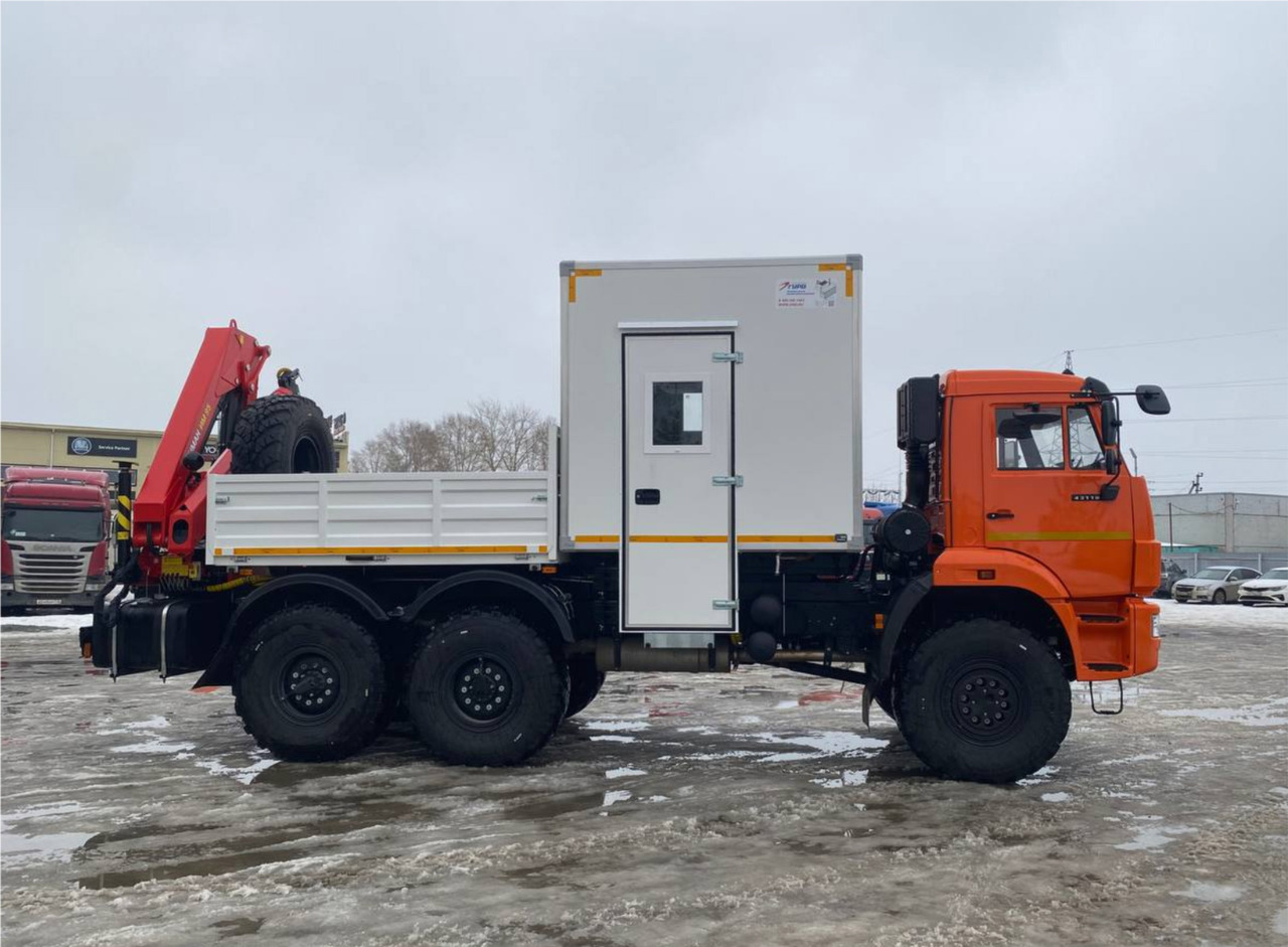 Бортовой грузовик Камаз 43118 6х6 ГПА с КМУ ИМ95 - Грузовик бортовой/ Платформа, Автоманипулятор: фото 5 Бортовой грузовик Камаз 43118 6х6 ГПА с КМУ ИМ95 - Грузовик бортовой/ Платформа, Автоманипулятор: фото 5