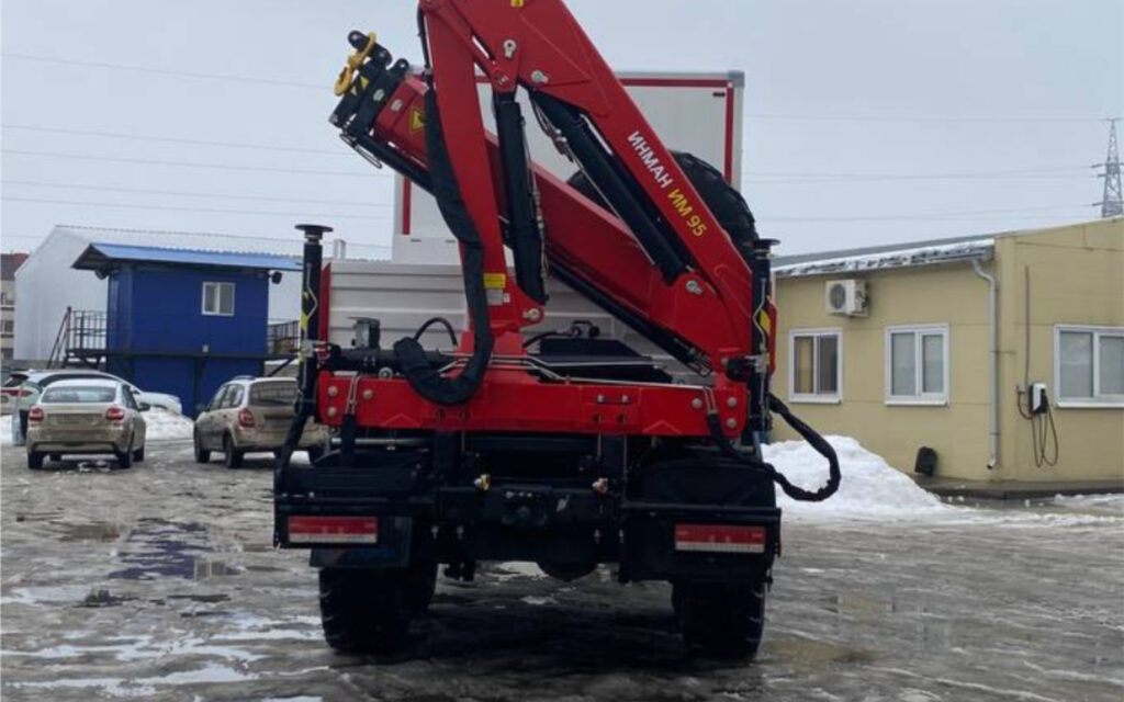 Бортовой грузовик Камаз 43118 6х6 ГПА с КМУ ИМ95 - Бортовой грузовик/ Платформа, Автоманипулятор: фото 5 Бортовой грузовик Камаз 43118 6х6 ГПА с КМУ ИМ95 - Бортовой грузовик/ Платформа, Автоманипулятор: фото 5