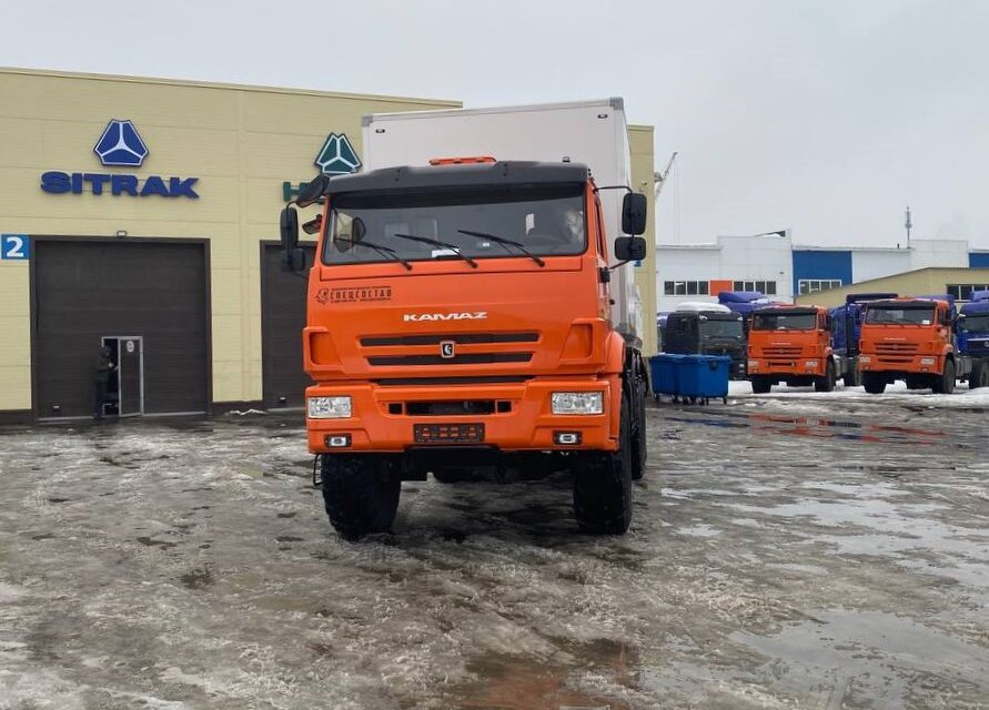 Бортовой грузовик/ Платформа, Автоманипулятор Бортовой грузовик Камаз 43118 6х6 ГПА с КМУ ИМ95: фото 9