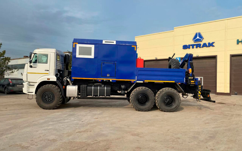 Бортовой грузовик/ Платформа, Автоманипулятор Бортовой грузовик Камаз 43118 6х6 ПАРМ с КМУ АНТ 7.5-2: фото 6 Бортовой грузовик/ Платформа, Автоманипулятор Бортовой грузовик Камаз 43118 6х6 ПАРМ с КМУ АНТ 7.5-2: фото 6