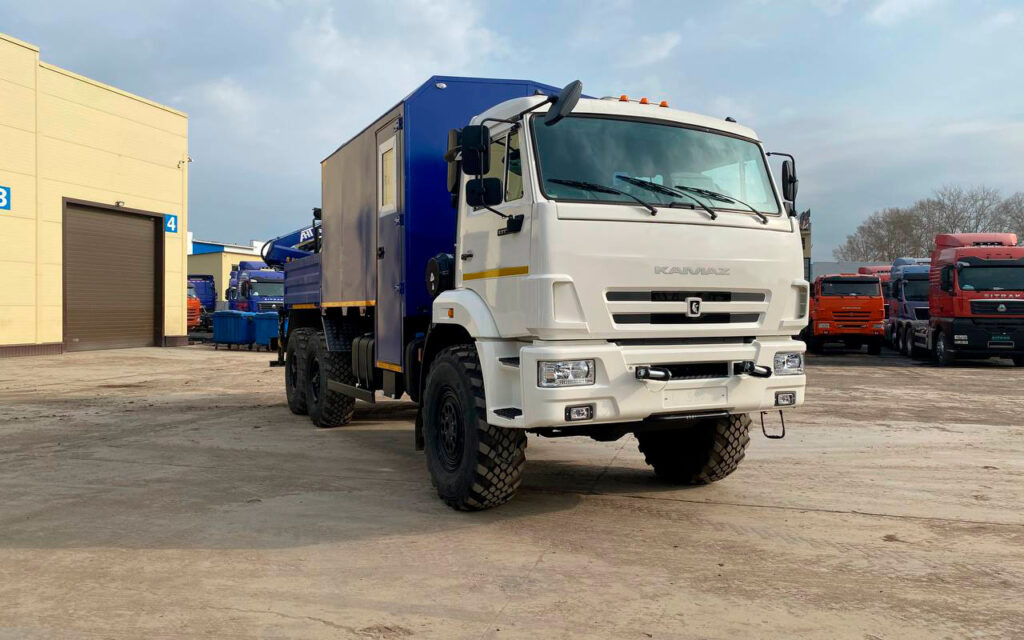 Бортовой грузовик/ Платформа, Автоманипулятор Бортовой грузовик Камаз 43118 6х6 ПАРМ с КМУ АНТ 7.5-2: фото 8 Бортовой грузовик/ Платформа, Автоманипулятор Бортовой грузовик Камаз 43118 6х6 ПАРМ с КМУ АНТ 7.5-2: фото 8