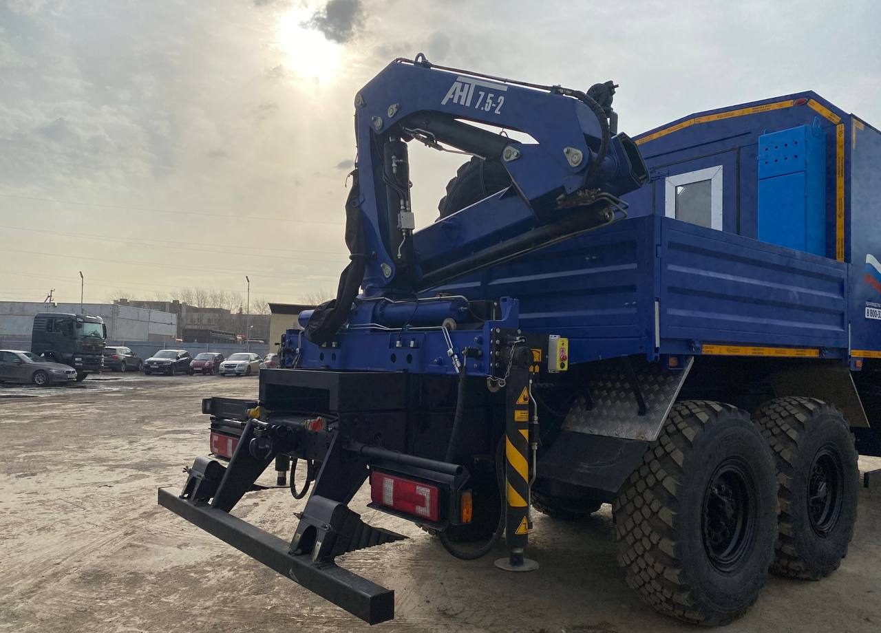 Бортовой грузовик/ Платформа, Автоманипулятор Бортовой грузовик Камаз 43118 6х6 ПАРМ с КМУ АНТ 7.5-2: фото 23