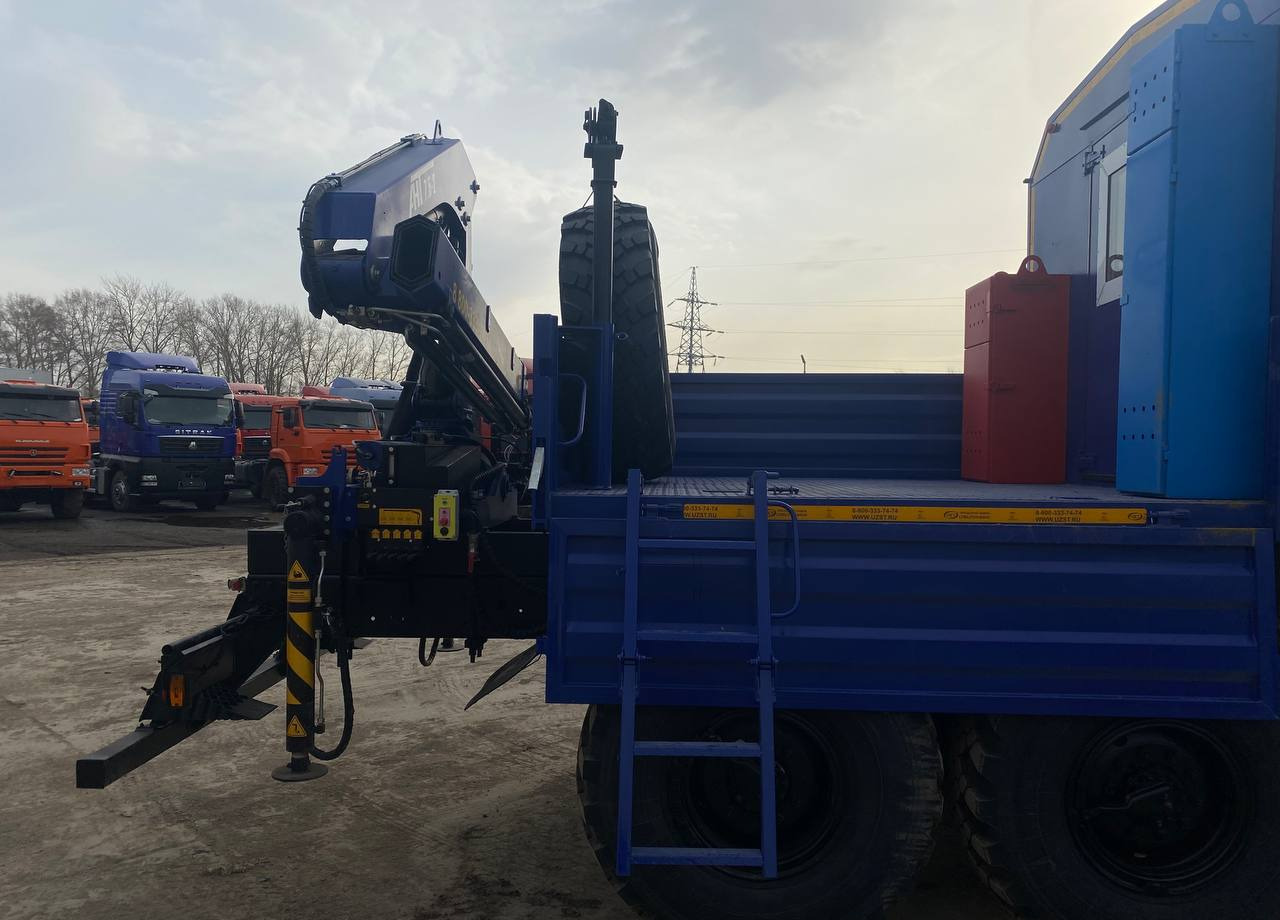 Бортовой грузовик/ Платформа, Автоманипулятор Бортовой грузовик Камаз 43118 6х6 ПАРМ с КМУ АНТ 7.5-2: фото 28