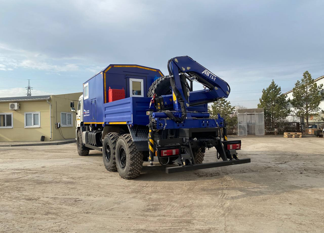Бортовой грузовик/ Платформа, Автоманипулятор Бортовой грузовик Камаз 43118 6х6 ПАРМ с КМУ АНТ 7.5-2: фото 25