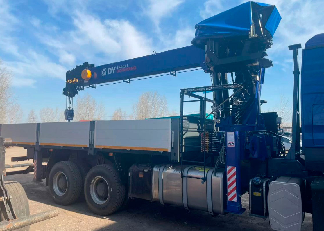 Бортовой грузовик SITRAK C7H 6х4 с КМУ DONGYANG SS2725LB 2025 - Грузовик бортовой/ Платформа, Автоманипулятор: фото 3 Бортовой грузовик SITRAK C7H 6х4 с КМУ DONGYANG SS2725LB 2025 - Грузовик бортовой/ Платформа, Автоманипулятор: фото 3