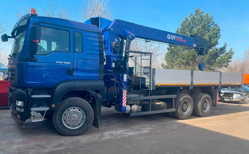 Бортовой грузовик SITRAK C7H 6х4 с КМУ DONGYANG SS2725LB 2025 - Бортовой грузовик/ Платформа, Автоманипулятор: фото 1 Бортовой грузовик SITRAK C7H 6х4 с КМУ DONGYANG SS2725LB 2025 - Бортовой грузовик/ Платформа, Автоманипулятор: фото 1